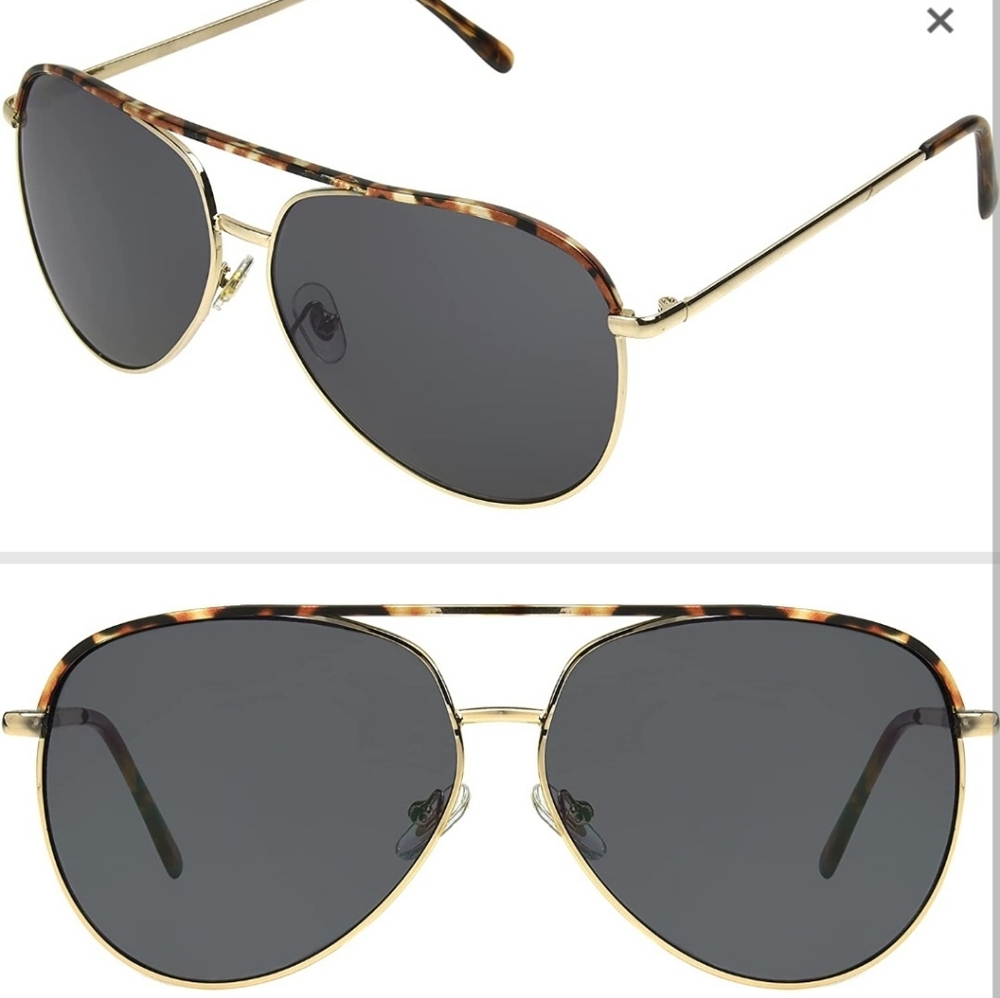 Trendy sunglasses,Foster Grant Sunglasses Aviator, Tortoise. available in selver